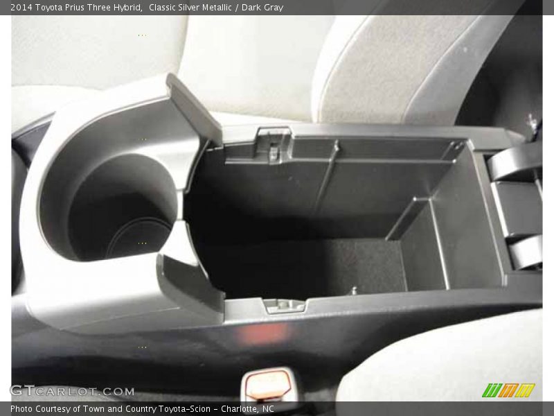 Classic Silver Metallic / Dark Gray 2014 Toyota Prius Three Hybrid