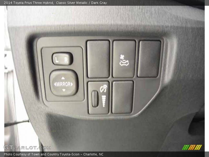Classic Silver Metallic / Dark Gray 2014 Toyota Prius Three Hybrid