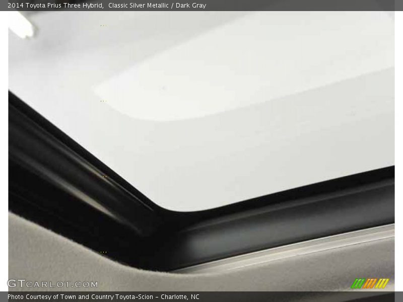 Classic Silver Metallic / Dark Gray 2014 Toyota Prius Three Hybrid