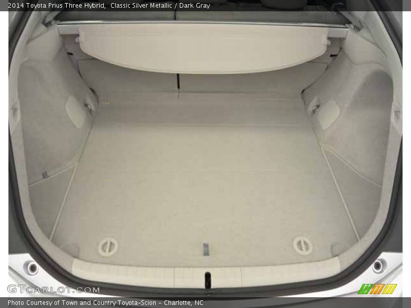 Classic Silver Metallic / Dark Gray 2014 Toyota Prius Three Hybrid