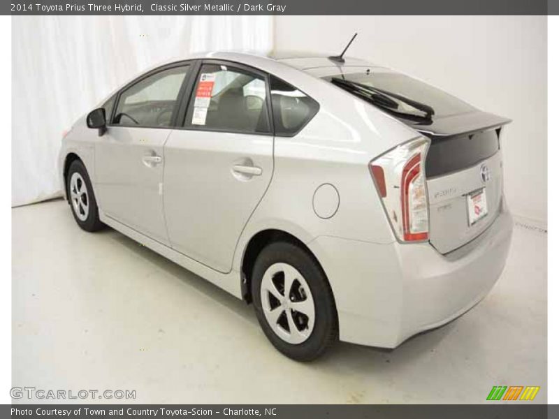 Classic Silver Metallic / Dark Gray 2014 Toyota Prius Three Hybrid
