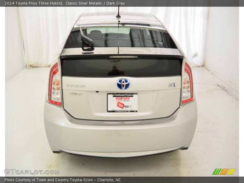 Classic Silver Metallic / Dark Gray 2014 Toyota Prius Three Hybrid