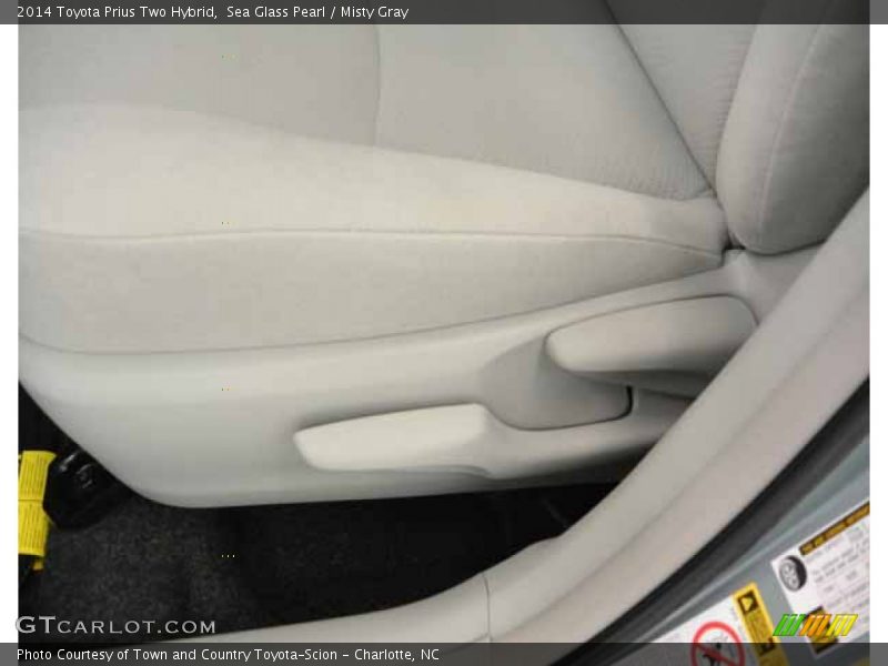 Sea Glass Pearl / Misty Gray 2014 Toyota Prius Two Hybrid