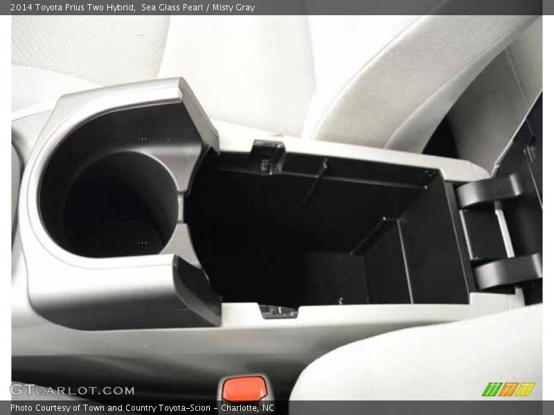 Sea Glass Pearl / Misty Gray 2014 Toyota Prius Two Hybrid