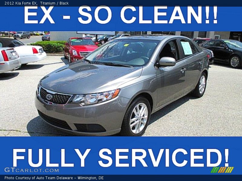 Titanium / Black 2012 Kia Forte EX