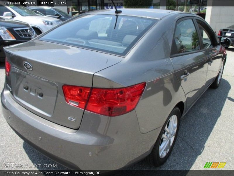 Titanium / Black 2012 Kia Forte EX