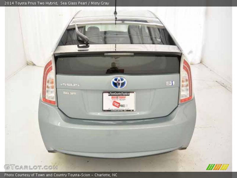 Sea Glass Pearl / Misty Gray 2014 Toyota Prius Two Hybrid