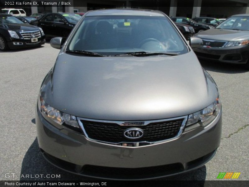 Titanium / Black 2012 Kia Forte EX