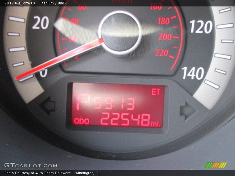 Titanium / Black 2012 Kia Forte EX