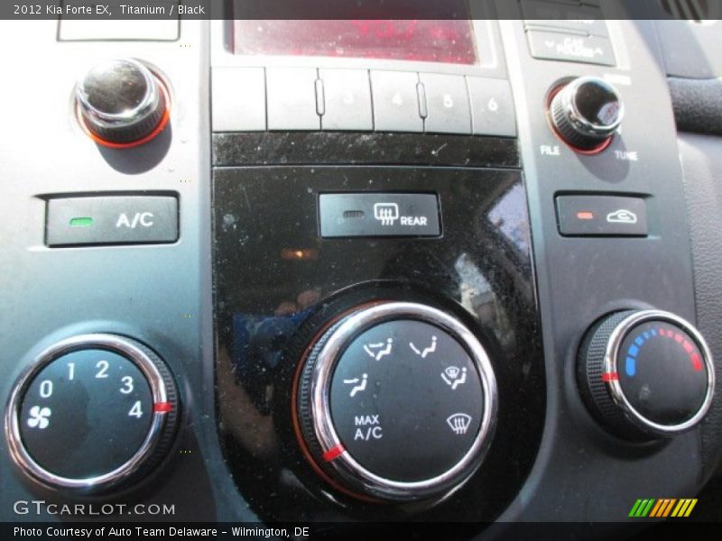 Titanium / Black 2012 Kia Forte EX