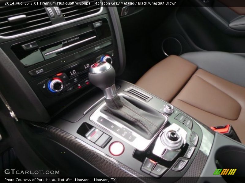 Monsoon Gray Metallic / Black/Chestnut Brown 2014 Audi S5 3.0T Premium Plus quattro Coupe