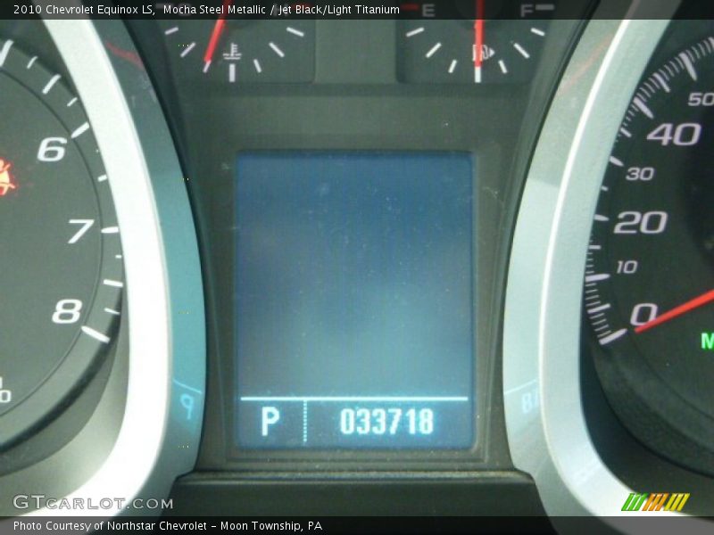 Mocha Steel Metallic / Jet Black/Light Titanium 2010 Chevrolet Equinox LS