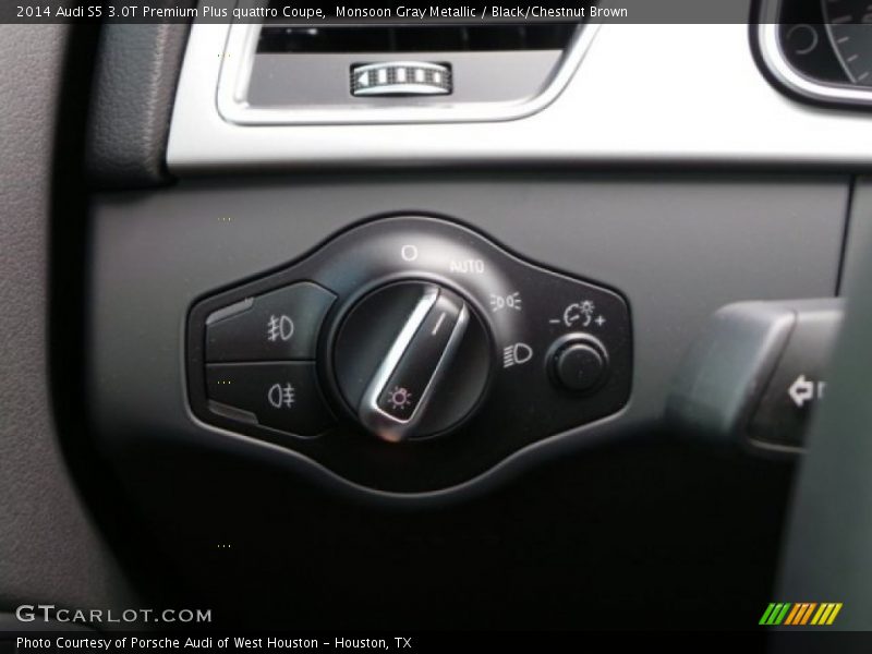 Monsoon Gray Metallic / Black/Chestnut Brown 2014 Audi S5 3.0T Premium Plus quattro Coupe