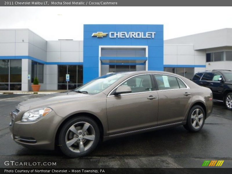 Mocha Steel Metallic / Cocoa/Cashmere 2011 Chevrolet Malibu LT