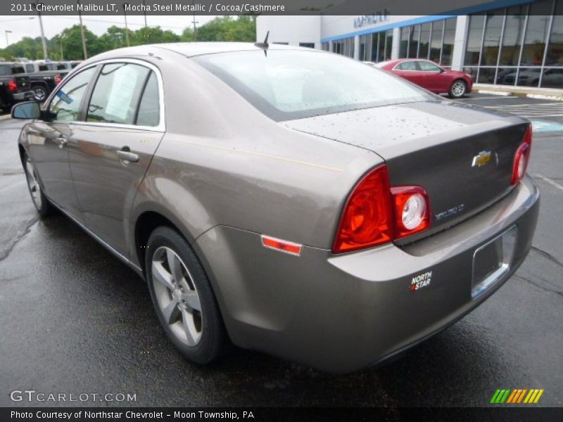 Mocha Steel Metallic / Cocoa/Cashmere 2011 Chevrolet Malibu LT