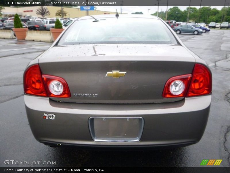 Mocha Steel Metallic / Cocoa/Cashmere 2011 Chevrolet Malibu LT