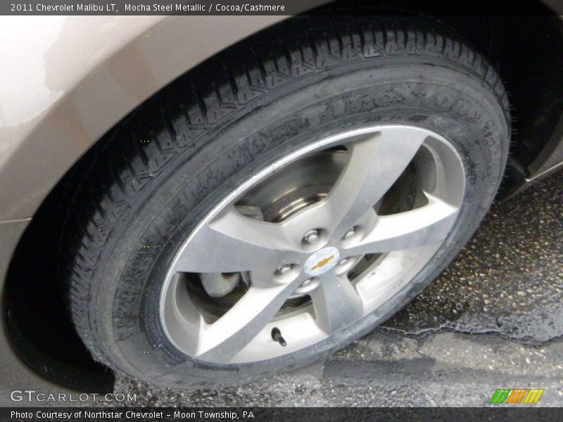 Mocha Steel Metallic / Cocoa/Cashmere 2011 Chevrolet Malibu LT