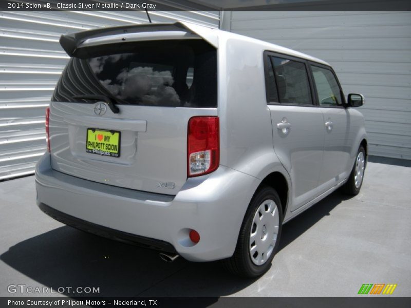 Classic Silver Metallic / Dark Gray 2014 Scion xB