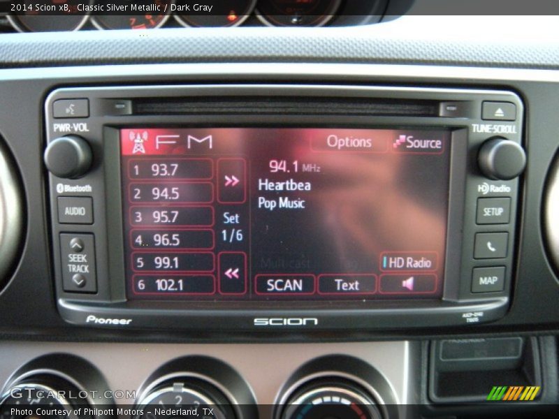 Audio System of 2014 xB 