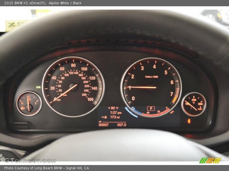  2015 X3 xDrive35i xDrive35i Gauges