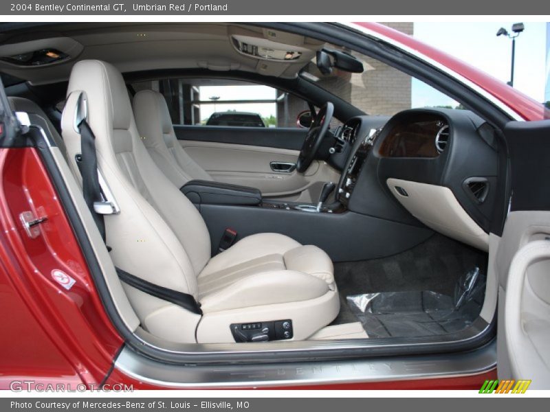Umbrian Red / Portland 2004 Bentley Continental GT