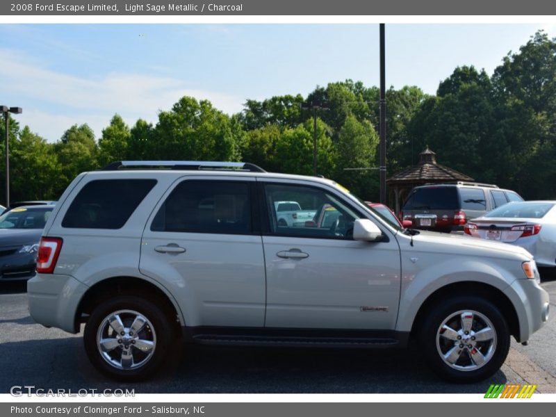 Light Sage Metallic / Charcoal 2008 Ford Escape Limited