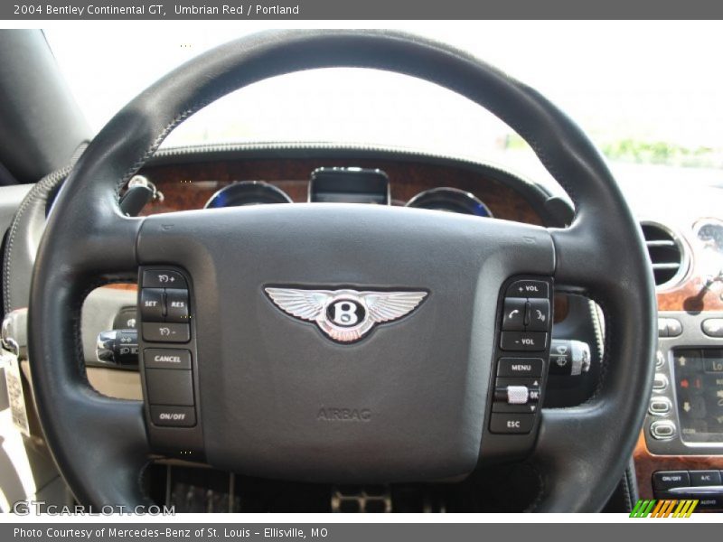 Umbrian Red / Portland 2004 Bentley Continental GT