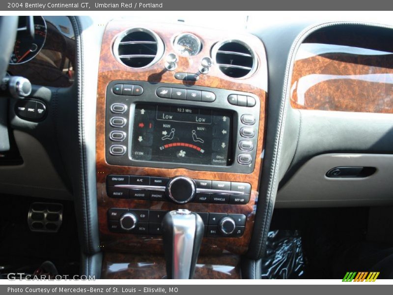 Umbrian Red / Portland 2004 Bentley Continental GT