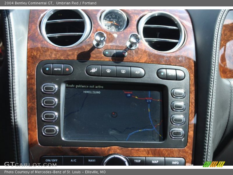 Umbrian Red / Portland 2004 Bentley Continental GT