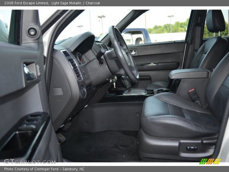 Light Sage Metallic / Charcoal 2008 Ford Escape Limited