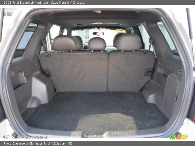 Light Sage Metallic / Charcoal 2008 Ford Escape Limited