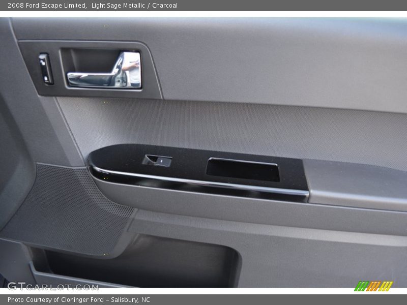 Light Sage Metallic / Charcoal 2008 Ford Escape Limited