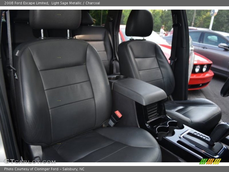 Light Sage Metallic / Charcoal 2008 Ford Escape Limited