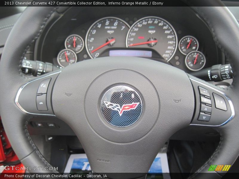  2013 Corvette 427 Convertible Collector Edition Steering Wheel