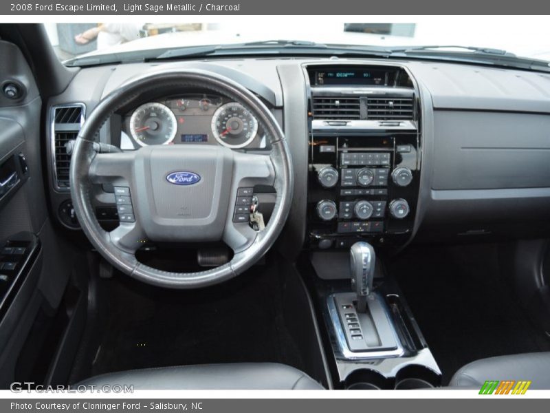 Light Sage Metallic / Charcoal 2008 Ford Escape Limited