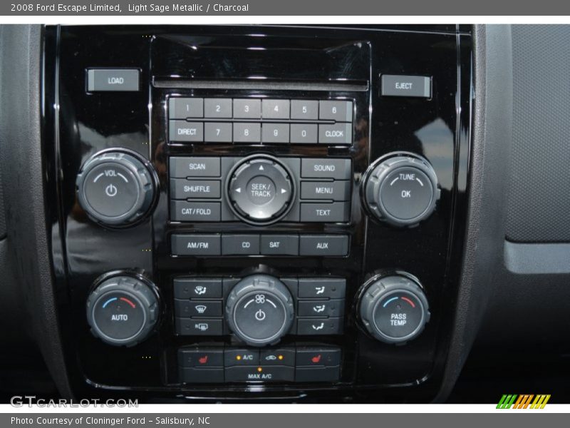 Light Sage Metallic / Charcoal 2008 Ford Escape Limited