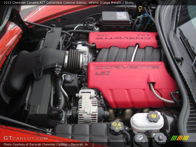  2013 Corvette 427 Convertible Collector Edition Engine - 7.0 Liter/427 cid OHV 16-Valve LS7 V8