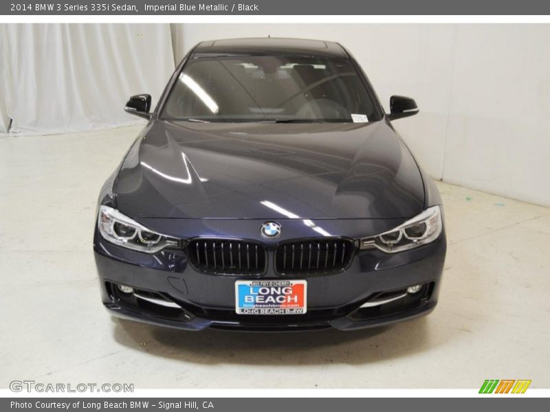 Imperial Blue Metallic / Black 2014 BMW 3 Series 335i Sedan