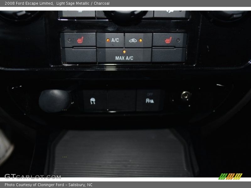 Light Sage Metallic / Charcoal 2008 Ford Escape Limited