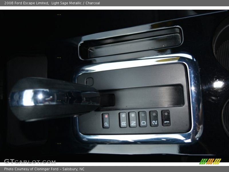 Light Sage Metallic / Charcoal 2008 Ford Escape Limited