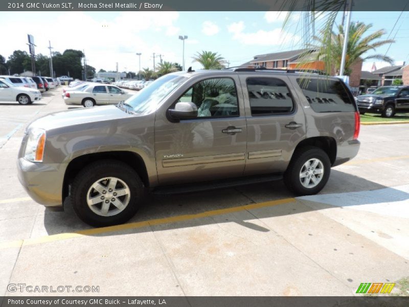 Mocha Steel Metallic / Ebony 2014 GMC Yukon SLT