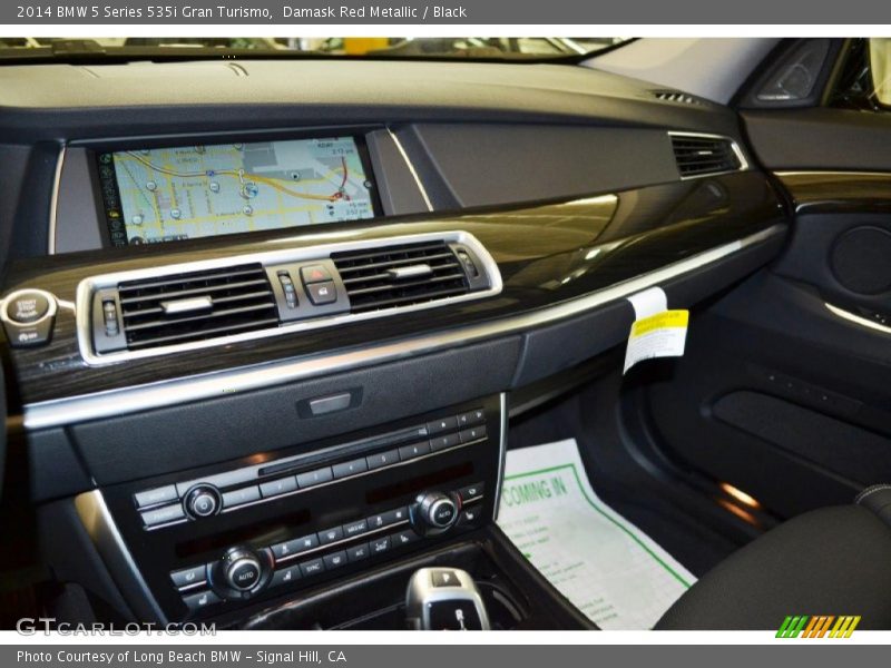 Damask Red Metallic / Black 2014 BMW 5 Series 535i Gran Turismo