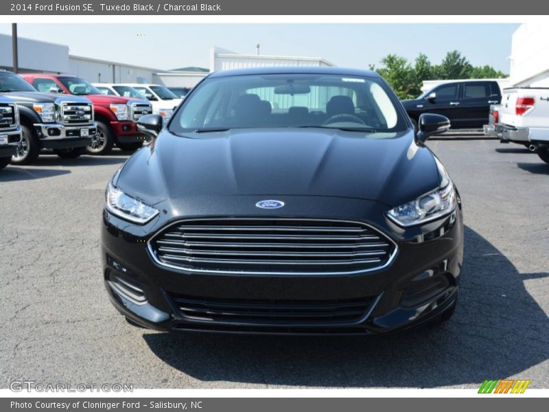 Tuxedo Black / Charcoal Black 2014 Ford Fusion SE