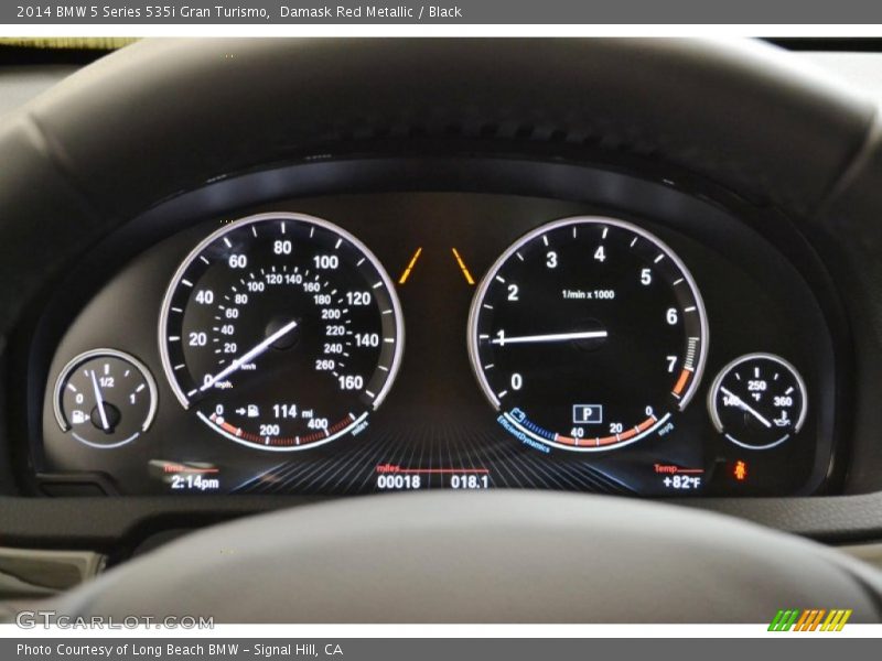  2014 5 Series 535i Gran Turismo 535i Gran Turismo Gauges