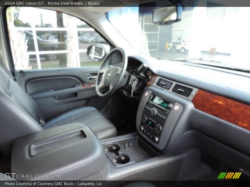 Mocha Steel Metallic / Ebony 2014 GMC Yukon SLT
