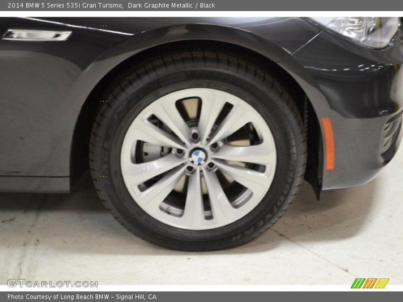 Dark Graphite Metallic / Black 2014 BMW 5 Series 535i Gran Turismo
