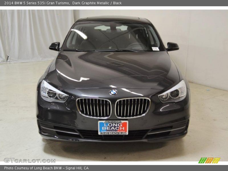 Dark Graphite Metallic / Black 2014 BMW 5 Series 535i Gran Turismo