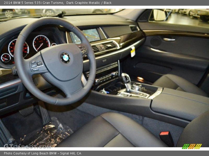 Black Interior - 2014 5 Series 535i Gran Turismo 