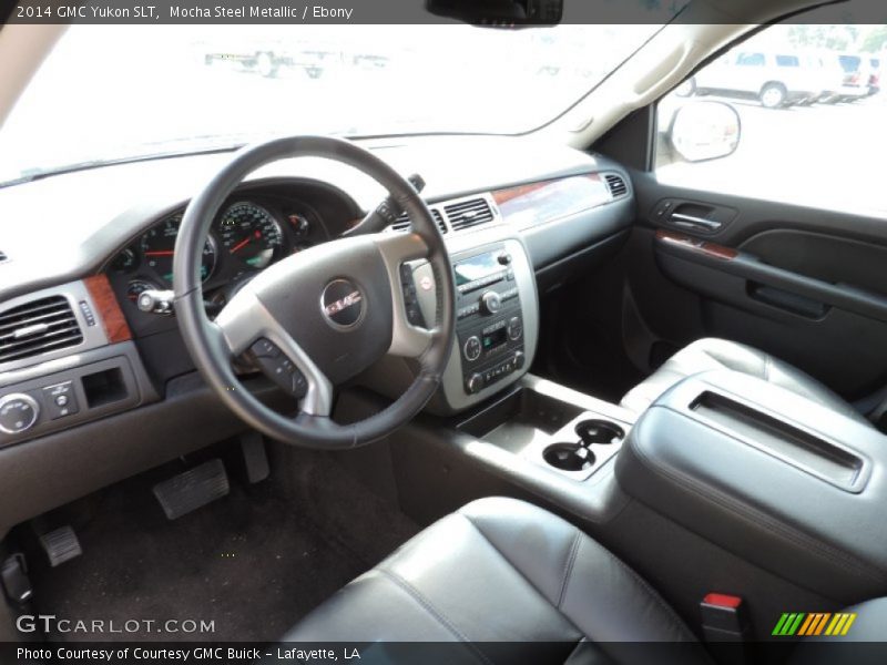 Mocha Steel Metallic / Ebony 2014 GMC Yukon SLT