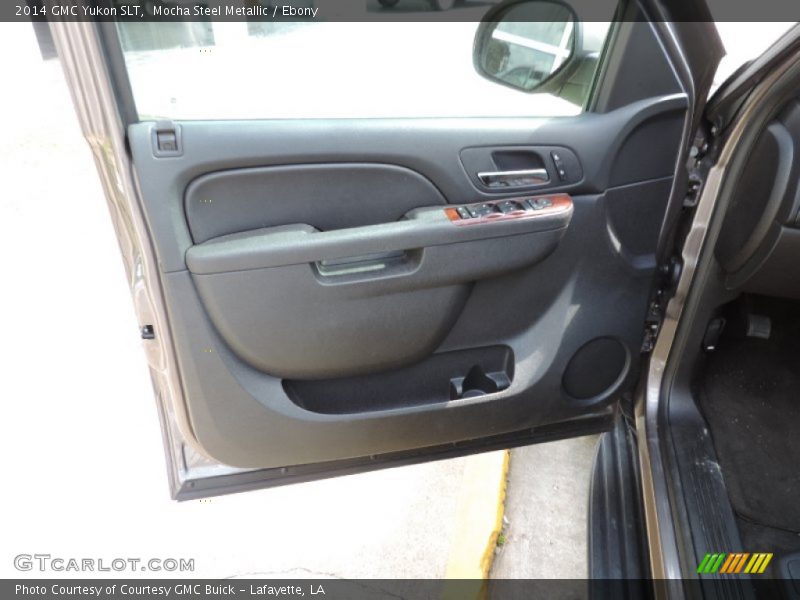Mocha Steel Metallic / Ebony 2014 GMC Yukon SLT
